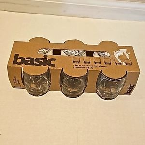 Basic Set of Six 2.75 Oz  Shot glasses